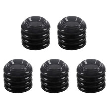 Piano Caster Cups 20-Delige Palstic Pianopootbekers Voetkussentjes Set Pianoaccessoires (Zwart)