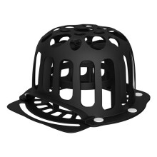 Hat Cleaning Cage Baseball Cap Cleaning Rack Silicone Baseball Cap Cleaning Protector Curved Cap Cleaning Rack Black
