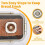Large Bread Container:  Recording Bread Storage Container with Lid, Stainless Steel Bread Box, Airtight Bread Box 3