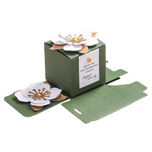 20pcs Forest-Themed Wedding Candy Boxes-Elegant Floral Gift Boxes, Perfect for Wedding Favors and Guest Gift Decorations