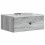 VidaXL vidaXL Wall-Mounted Bedside Cabinet 2 pcs Grey Sonoma Engineered Wood 2