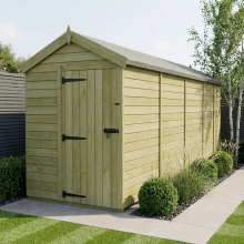 5 x 17 Apex Shed Tanalised (Single Door, No Windows)