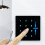 Ultra Thin Metal Reader 13.56M Frequency Touch Keypad IC Card Wiegand26/34 Output 4