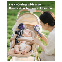 Verstelbare Handventilator Houder Clip voor Kinderwagens Universele Handventilator Om Te Clippen Baby Kinderwagen Accessoires