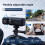 360 Rotatable Achterlens 4K Motor Dash Cam IP68 Waterdicht WiFi Loop Recorder 5