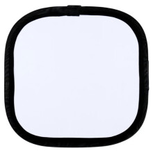 Scheda di Bilanciamento Fotografico Pieghevole 60x60cm Doppia Faccia Grigia/Bianca 18% Riflettore Scheda di Messa A Fuoco