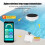 7 in 1 Tuya ZigBee Solar Water Quality Tester PH ORP Total Dissolved Solids Salinity Temp Chlorine Meter for Pool 6