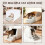 Adjustable 3-Step Cat Ramp for Litter Boxes, Non-Slip Cat Pedal Step Stool with Filter Function 6