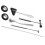 Comprehensive Multifunctional Percussion Hammer Set - Portable Diagnostic Reflex Examination Tool 6