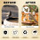 4 Pcs  Bird Shape Copper Bath Disk Ornaments Copper Bird Bath Purification Disks Birdbath Cleaner 5
