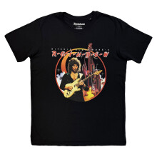 (S, Black) Rainbow Unisex Adult Richie Blackmore T-Shirt