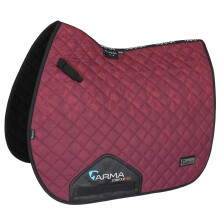 (17in - 18in, Red) ARMA Sport XC Leaf Horse Saddlecloth