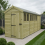 5 x 17 Apex Shed Tanalised (Single Door, With Windows) 1