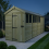 5 x 17 Apex Shed Tanalised (Single Door, With Windows) 3