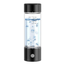 Hydrogen Water Bottle SPE PEM Hydrogen Water Generator, 420ml Portable Water Machine Hydrogen Water Maker
