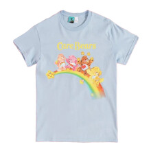 Care Bears Unisex Adult Rainbow T-Shirt