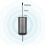 2X UHF Portable Wireless Headset/ Lavalier Lapel Microphone with Bodypack Transmitter and Receiver 1/4 Inch Output 5
