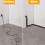 PVC Surface Mounted Self-Adhesive Cable Tray Ground Anti Stepping Cover Decorative Surface Exposed Wire Conduit White A 7
