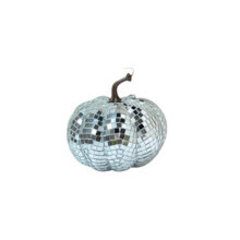 DISCO-Spegelboll för Bar och Bröllop, Prydnadsföremål, Pumpa, Pumpa Discoboll Halloween Heminredning 12cm