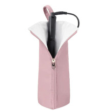 Hot Iron Holder & Mat, Heat Heat ResistingTravel Bag for Curling Iron, Flat Iron - Hair Tool Organizer for Home