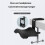 Adjustable Rotatable Arm Clamp PC Gaming Headphone Stand Headset Hanger Hook Holder Desk Space Saving Clip Mount 5