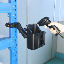 Soporte para Escáner de Código de Barras Inalámbrico, Receptor USB Portátil, Soporte de Montaje para Código de Barras, Base Ajustable