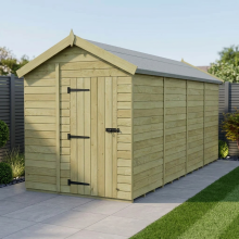 6 x 16 Apex Shed Tanalised (Single Door, No Windows)