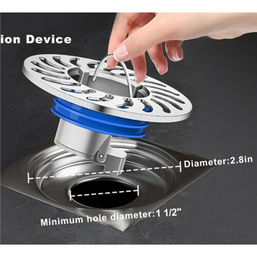 Odor Proof Floor Drain,Shower Floor Drain Backflow Preventer,One Way Drain Valve,Brass Drain Filter,Prevent Backflow 1