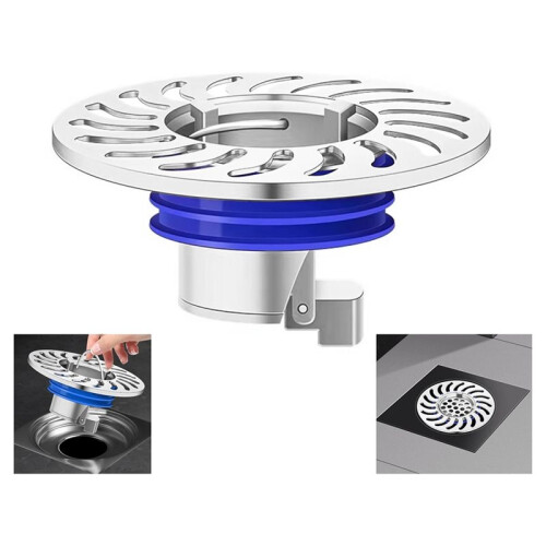 Odor Proof Floor Drain,Shower Floor Drain Backflow Preventer,One Way Drain Valve,Brass Drain Filter,Prevent Backflow 2