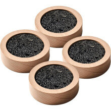 4pcs Indoor Aromatherapy Stones,Small Passive Lava Rock Diffuser for Essential Oils for Decorating At Desk,Office or Car