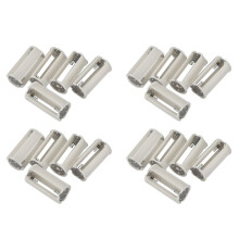 Serial Connection Cylindrical 3x 1.5V AA Battery Plastic Holder 20 Pcs