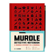 Murdle Detective Notebook A Murdle Mystery in a Journalwith Tips Codes