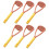 Pressed Potato Masher Ricer Puree Juice Maker Potato Pusher Smooth Mashed Potatoes Crusher Fruit Tools Kitchen Brown 1
