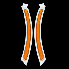 1Pair Front Bumper Side Light Reflector Lamp 63147317255, 63147317256 For X6 F16 F86 2015-2018