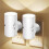 Night Lights Plug Into Wall Dimmable LED Wall Lights with Light Sensor 3 Temperatures Nightlight for Bedroom EU Plug 2