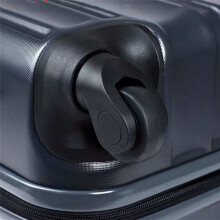 2 Paar Ersatz-Gepäckrollen für Koffer, Leise, Spinner-Rolle, A08, Gummiräder, Trolley-Zubehör, Schwarz