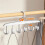 Plastic Sling Hanger Multifunctional Underwear Vest Storage Artifact Dormitory Hook Wave Drying Rack 2