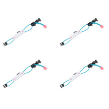 Cycling Reflective Ankle Leg Bands Running Bicycle Band Trousers Clip Strap Safety Fits Tightly Elastic Rope Buckle