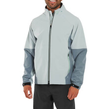 (XL, Niagara/Flint) Footjoy Mens HydroTour 4-Way Stretch Water Resistant Golf Jacket