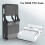 Game Console Case for R36S Protective Cover Anti Scratch and Shockproof Game Console Protective Case Accessories A 7