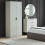 Alba 2 Door Wardrobe 1