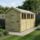 7 x 14 Apex Shed Tanalised (Single Door, With Windows) 1