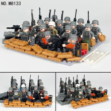 Lego Minifigures Figures army soldiers military toys models collectibles world war table top games