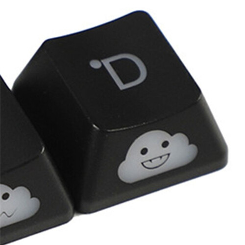 Keycap Set WASD Broadside Lighting Key Cap for Mechanical Keyboard Compatible with MX 2