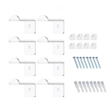 8pcs Adhesive Hat Rack Display Hooks for Wall Door Baseball Cap Holder Closet Storage Organizer Cap Hanger Transparent