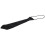 Solid Black Polyester Elastic Slim Necktie Neck Tie for Child 1