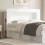 VidaXL vidaXL Headboard Cabinet with Storage White Engineered Wood 1