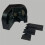 Black Multi-Functional Drill Bit Sharpener Tool with 6 Pcs Grinding Wheels 4