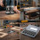 Woodworking Cutter with Interchangeable Cutting ,Double  Bearing Structure Alloy Steel for  Processing 8