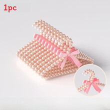 (Pink 30cm)Anna Prinzessin Kleiderbügel mit Deko Clips für Kinderbekleidung Accessoires und